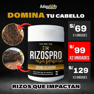 Rizos Pro™- (LA ORIGINAL) Tratamiento De Crema Rizadora 100% Efectivo